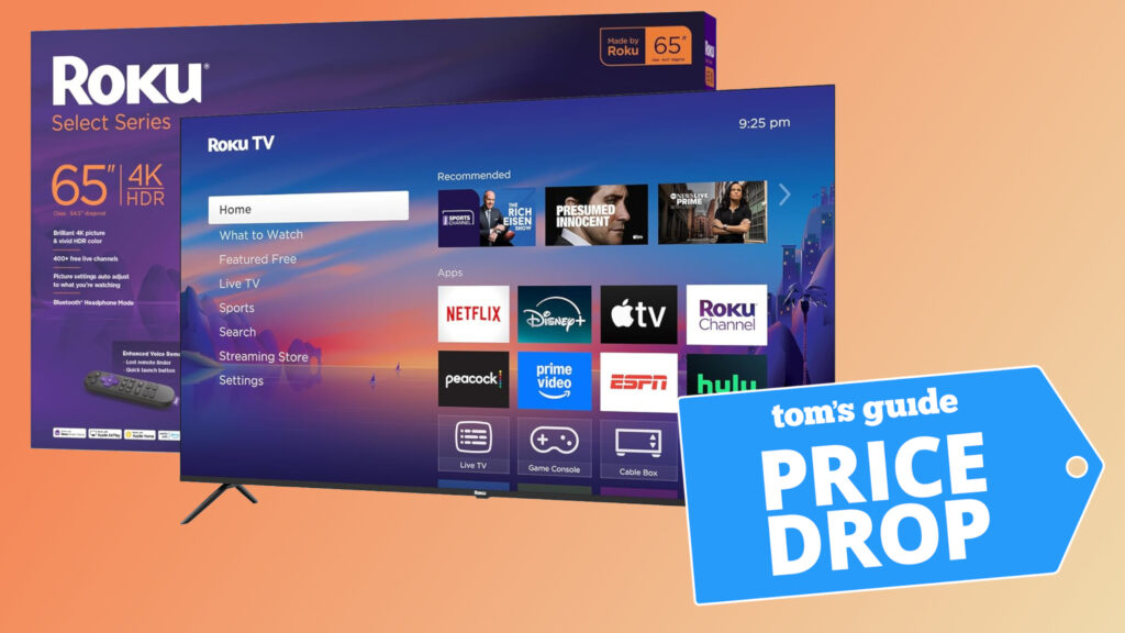 It simplifies 65-inch Smart TV streaming-and it just crashed at 8 348