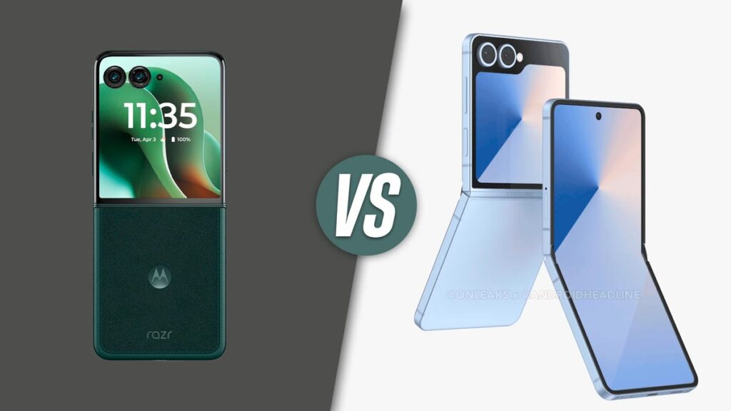 Motorola Razr Plus (2025) vs Galaxy Z Philip 7 Preview: closer to the first