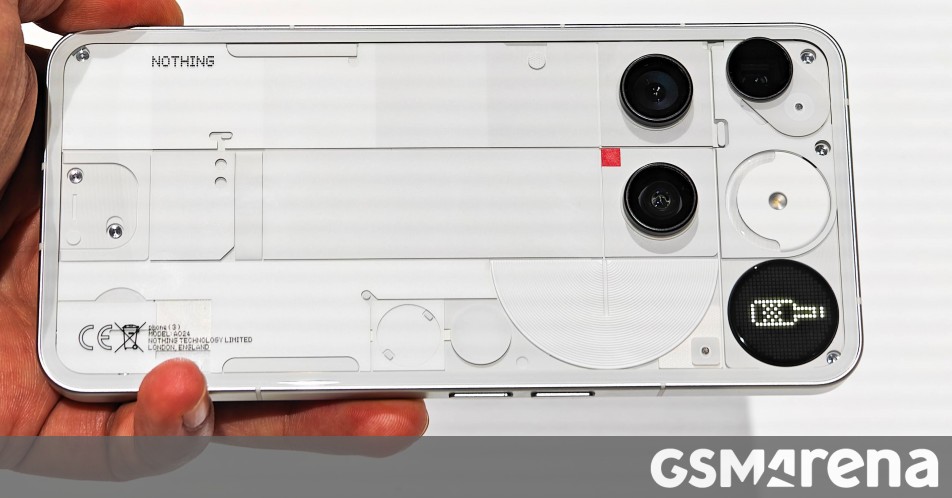 Nothing phone (3) Hand on – GSMARENA.com News Nothing phone (3) Hand on – GSMARENA.com News