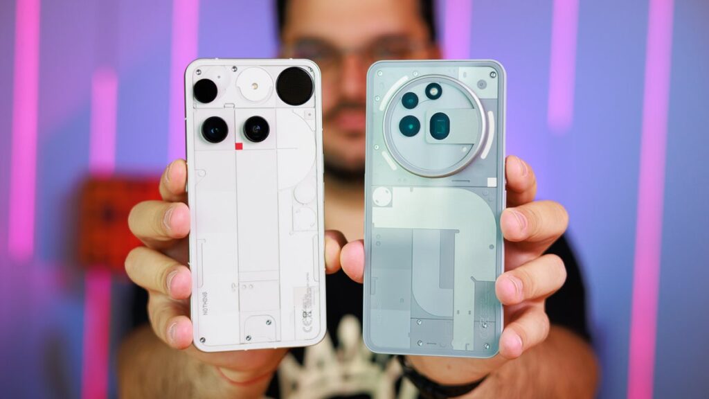 Nothing phone (3) vs nothing phone (3A) Pro: Flagship Websis vs. Smart Mid Range