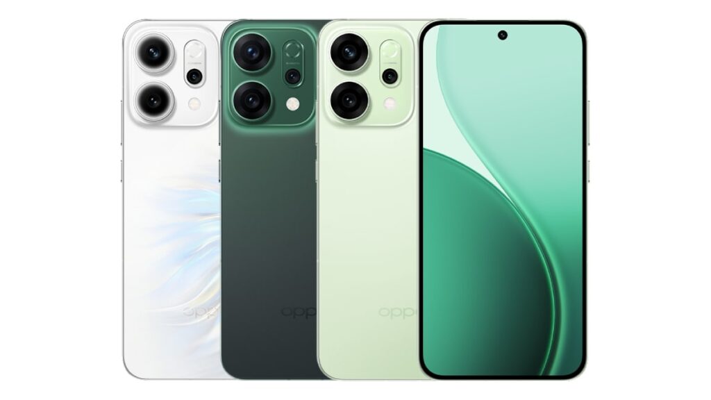 Oppo Reno 14 5g is now available in the new mint Green Color option in India