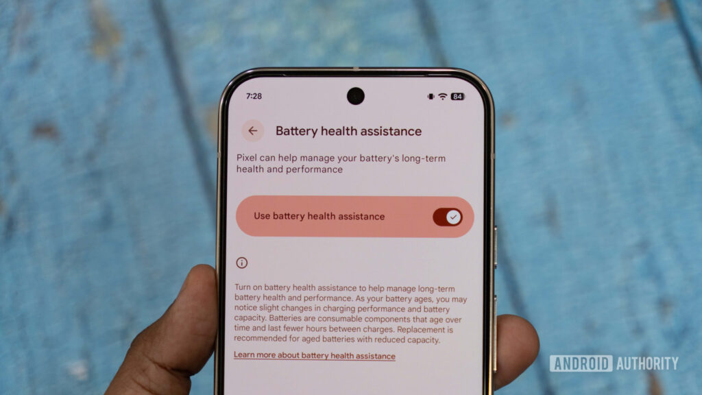 Poor battery is coming for more pixels with the health of the throttle battery