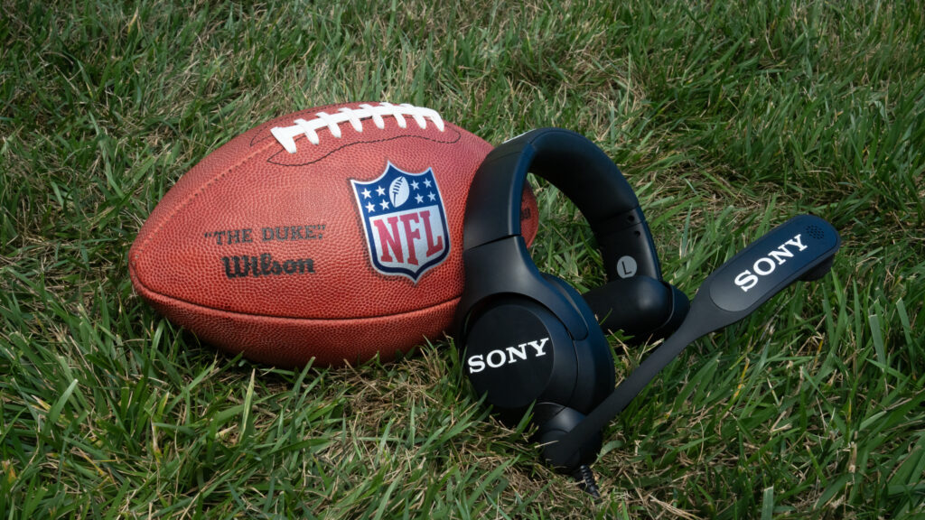 Ready of this pride be prepared that your Sony WH-1000xm6 headphones use the same tech as Headset is wearing NFL coach