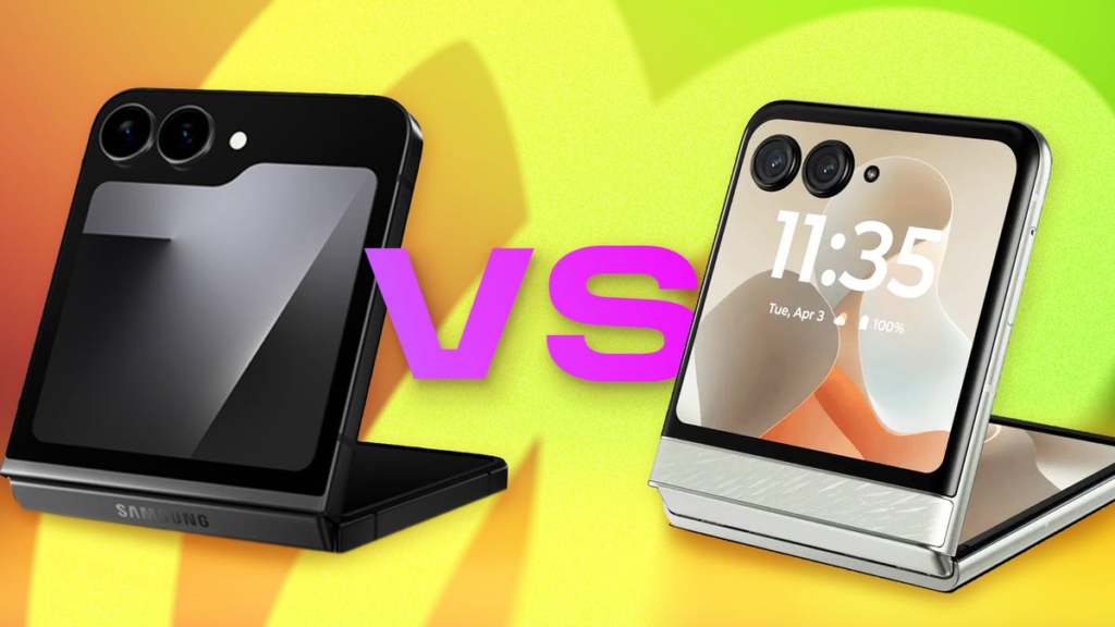 Samsung Galaxy Flip 7 per vs Motorola Razer 2025: Budget Foldables Fighting