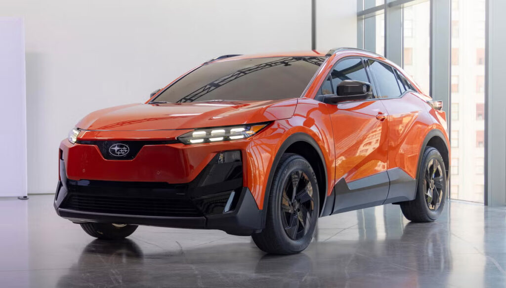 Subaro’s third EV is 300 miles and 338 with horsepower (yes)