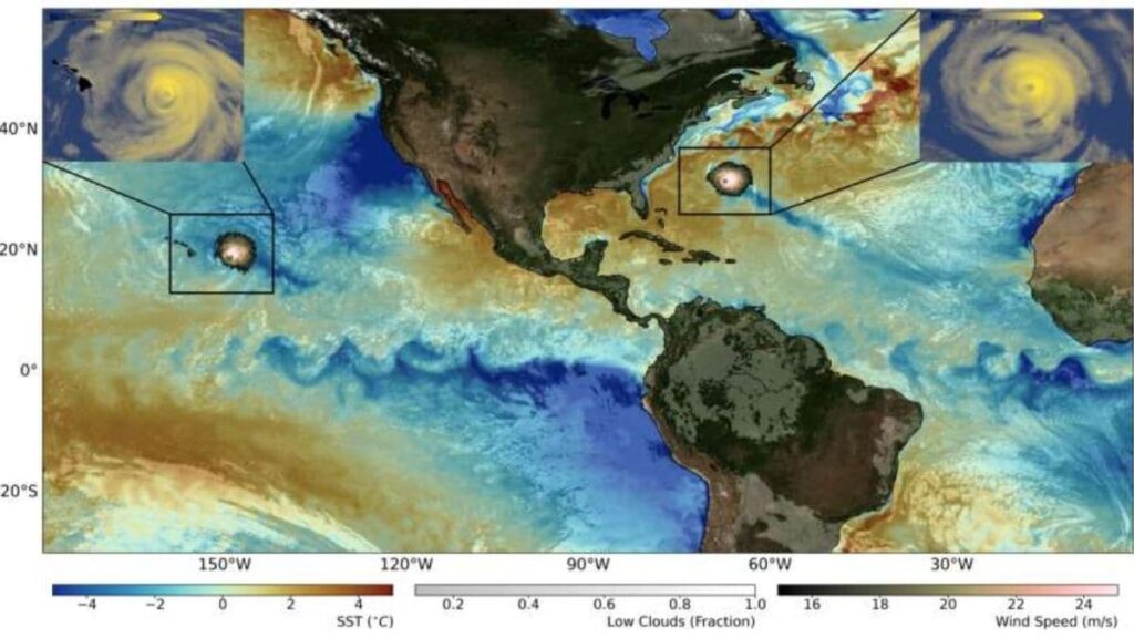 The new climate model avoided detailed regional effects of global warming
