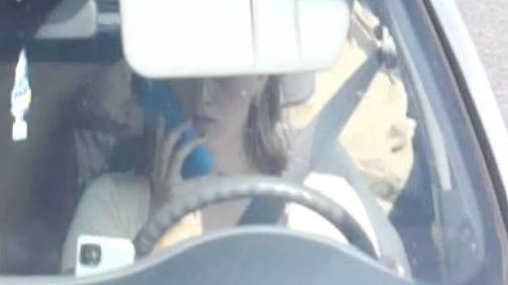 The phone camera confusion causes a heavy penalty for this driver