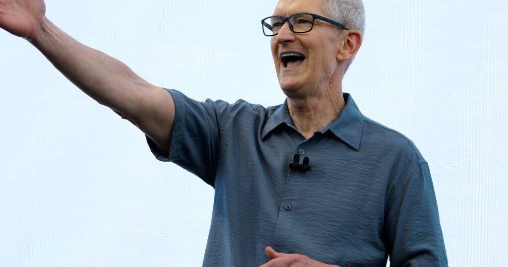 Tim Cook says Apple is ‘open’ for ‘AI’s acquisition’
