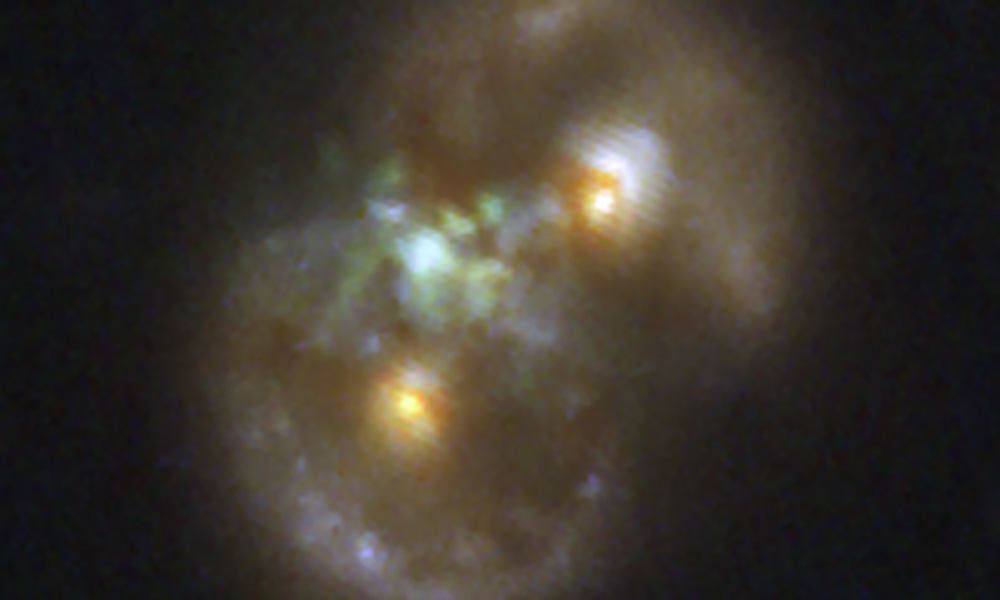 Webpat ‘Infinity Galaxy’ that highlights the formation of the Black Hole Webpat ‘Infinity Galaxy’ that highlights the formation of the Black Hole