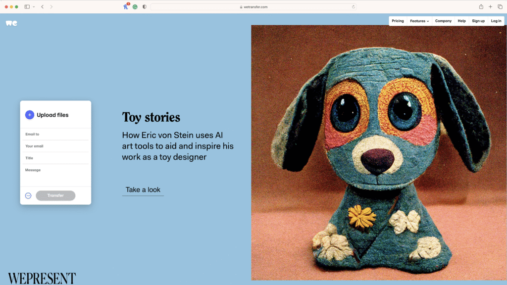 Wetransfer has flashed the promises that she is not using your data to train the AI model, which the new terms of service raised doubts.