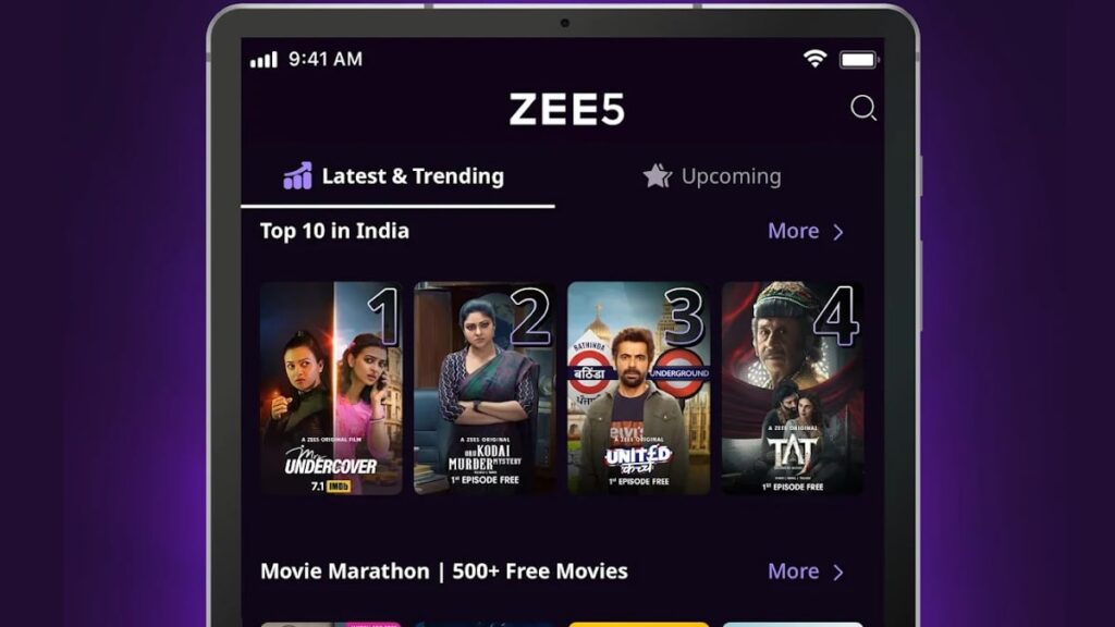 Z 5 partners with ammo; To launch a free advertising -based streaming TV channels in India in August