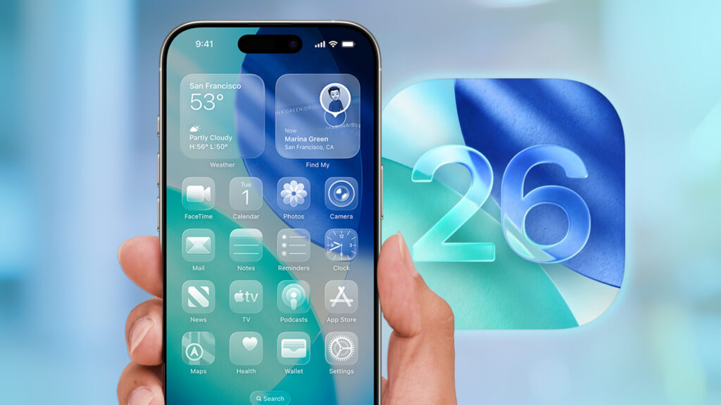 iOS 26 added new icons of liquid glass – here’s how to replace your iPhone home screen