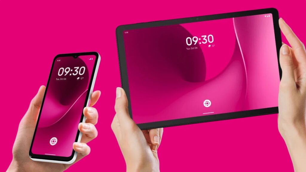 And just like, T -Mobile issued AI -powered phone and tablet
