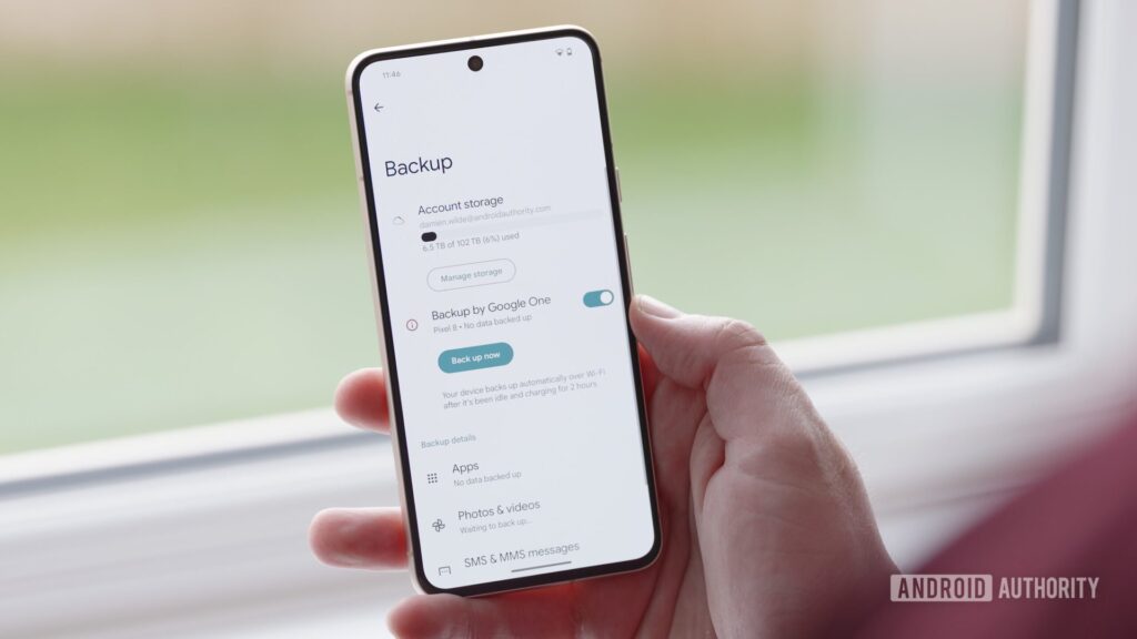 Android can extend backup options to add download files