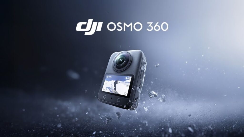 DJI Osmo 360 launches local 8K video recording in India, with 1 inch 360 degree imaging