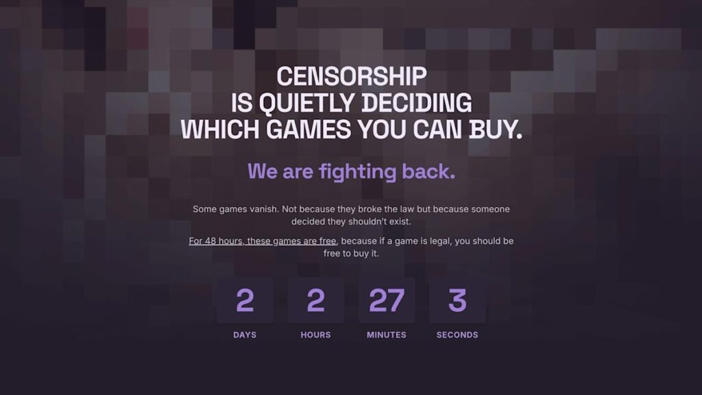 GOG is giving adult sports selection for censorship protest