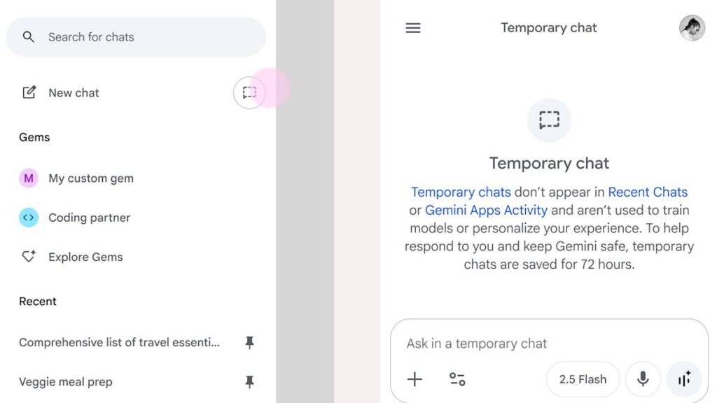 Gemini will remember (or less) more than your words Gemini will remember (or less) more than your words