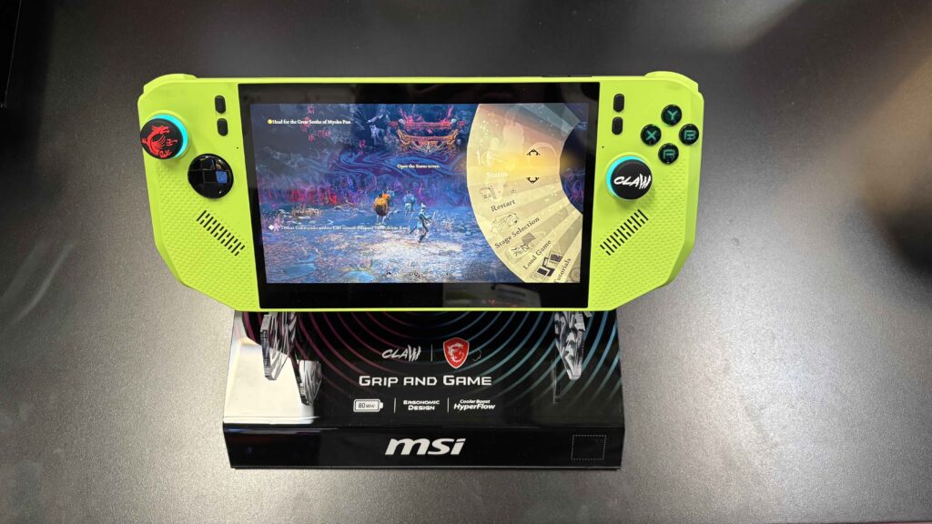 Hands on: I tried the new MSI Panj A8 in Games Commons 2025 and AMD’s Z2 was nothing but a very quiet but there was nothing but going down an extreme