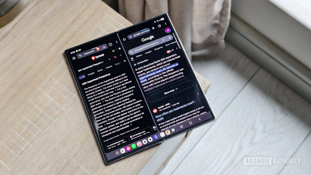 I hate Google Search’s AI review, so I did with their place brave