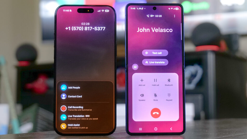 I tested a direct translation on iOS 26 vs Galaxy AI – and the results surprised me