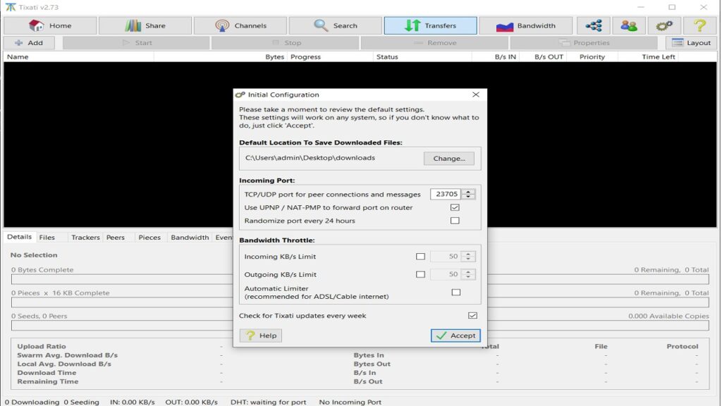 I tested a free Torent Client Lexy that offers a lot to Torontin users
