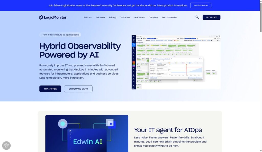 I tested the logicmunator, which is a solid AI-driving network monitoring solution