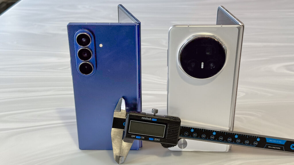 Samsung Galaxy Z Fold 7 vs. Honor Magic V 5: Which is really the most thin foldable phone?