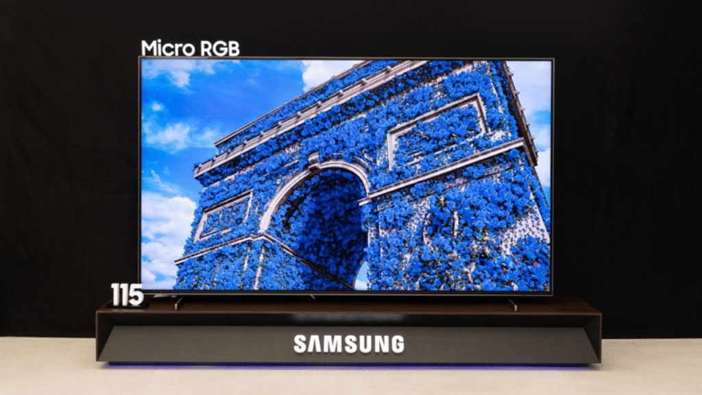 Samsung Micro RGBTV (2025) launched with 4k resolution to 144 Hurts refresh rate Samsung Micro RGBTV (2025) launched with 4k resolution to 144 Hurts refresh rate