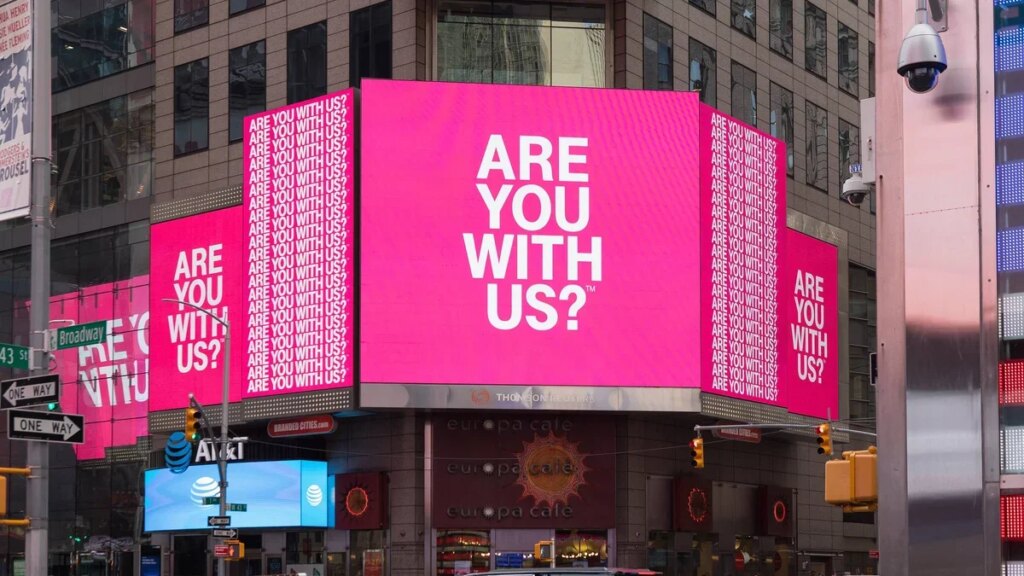 Some T -Mobile stores are giving freebie with a long wait on Tuesday