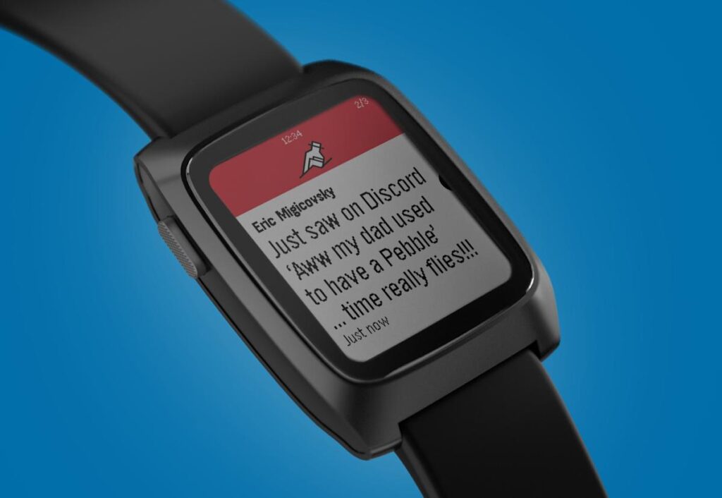 The ultimate design of the Pable Time 2 E -Paper Smart Watch is
