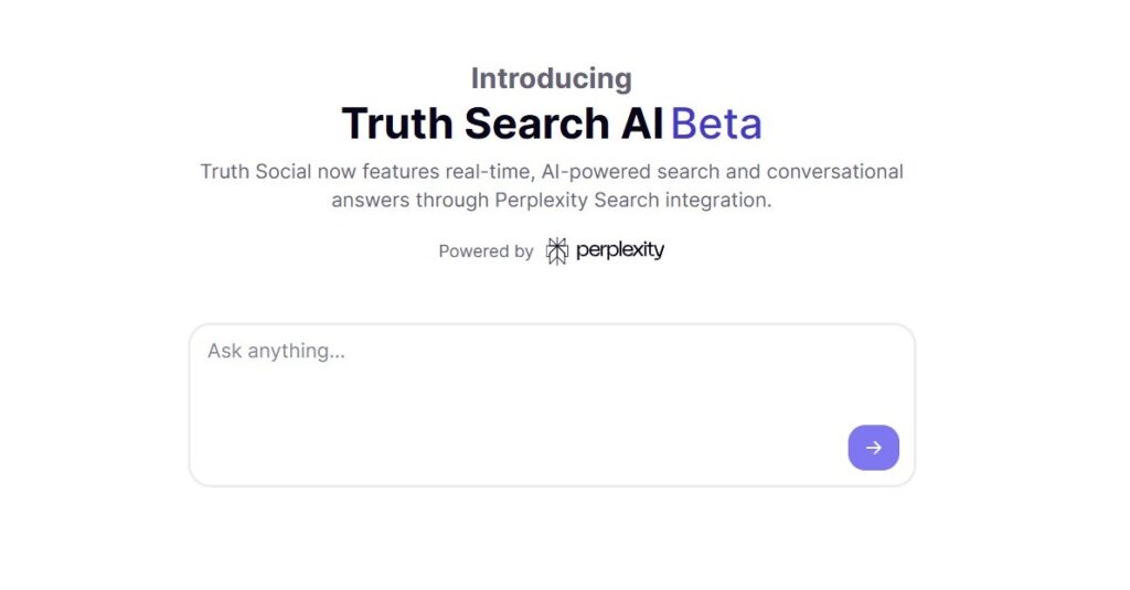 True Social New AI search engine mainly only pushes Fox News