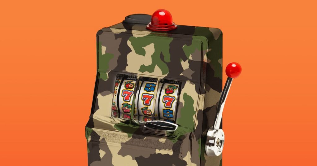 US Army is quarreling with millions of people with on -base slot machines