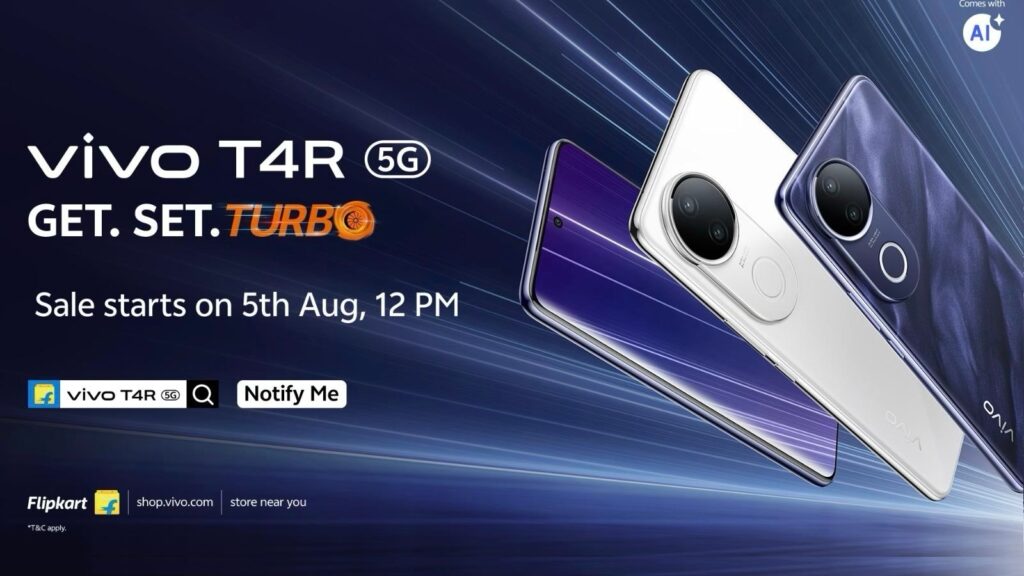 Vivo T4R brings 5G flagship power, premium design: The lowest rs. 20,000