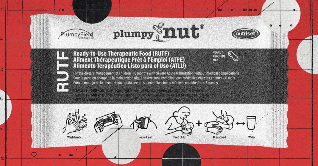 What is inside small miracles food pouches that can save the life of a hungry Ghazan