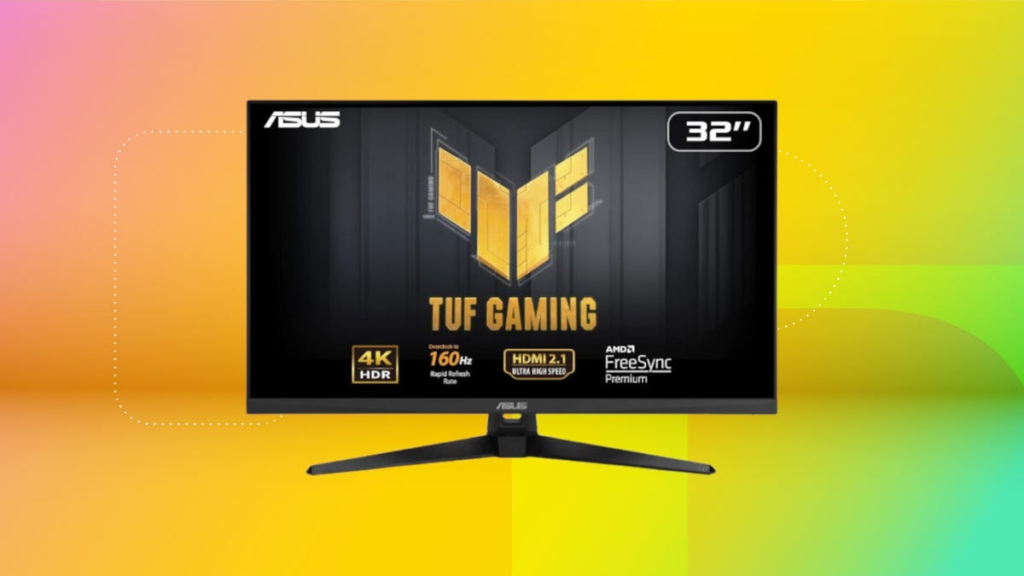 You can get this Asus TUF 32 4K monitor right now