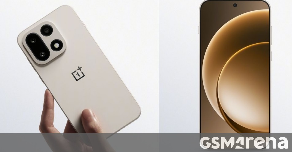 Sand storm color and front design of OnePlus 15 formally revealed Sand storm color and front design of OnePlus 15 formally revealed