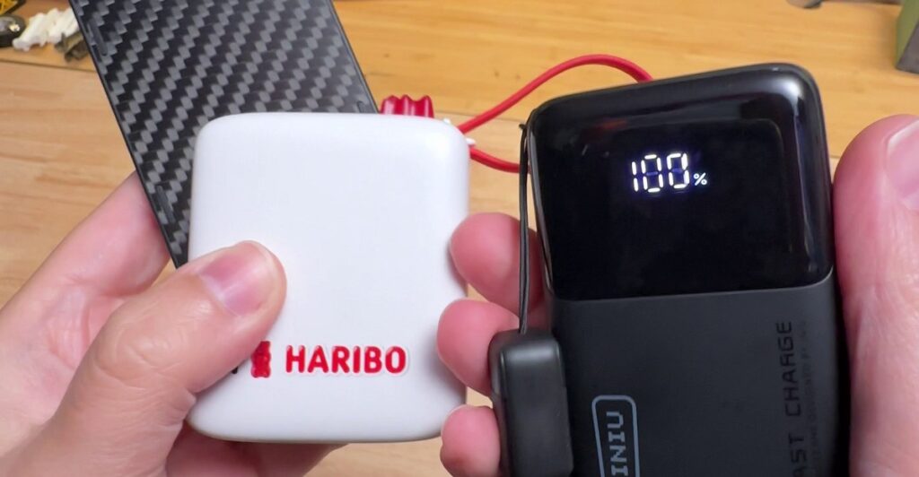 I see your Haribo flat battery and pick you a pocket rocket instead