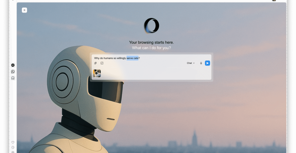 Opera’s neon shows how confused AI browsers still are